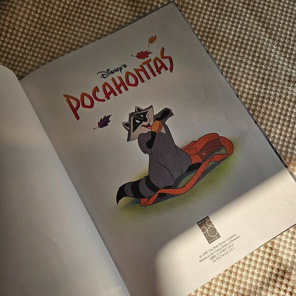 4/$40 1995 Disney - Pocahontas - Children's Book - Hardcover - Picture 3 of 12